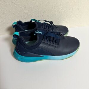 Clove Women’s Nursing Sneakers Size 7 Navy Blue Aqua Non-Slip